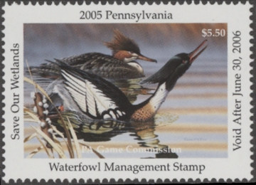 Picture of 2005 Pennsylvania Duck Stamp MNH VF