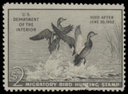 Scan of RW18 1951 Unsigned F-VF