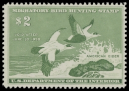 Scan of RW24 1957 MNH F-VF