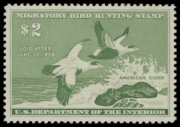 Scan of RW24 1957 MNH F-VF
