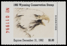 Scan of WY9 1992 MNH VF