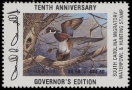 Scan of SC10G 1990 MNH VF
 Governor's Edition