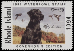 Scan of RI3G 1991 MNH VF
 Governor's Edition