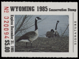 Scan of WY2 1985 MNH VF