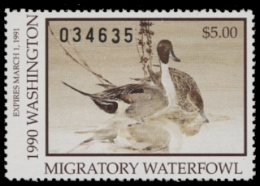 Scan of WA5 1990 MNH VF