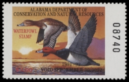 Scan of AL13 1991 MNH VF