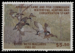 Scan of AR1 1981 MNH VF
 First of State