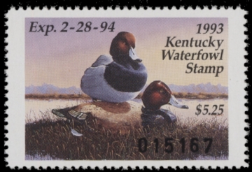 Picture of 1993 Kentucky Duck Stamp MNH VF