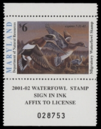 Scan of MD28 2001 MNH VF