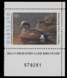 Scan of MD39 2012 MNH VF