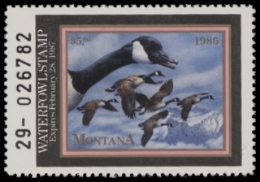Scan of MT1 1986 MNH VF
 First of State