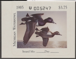 Scan of MI10 1985 MNH VF
