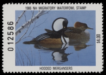 Picture of 1986 New Hampshire Duck Stamp