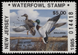 Scan of NJ2 1985 MNH VF