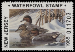 Scan of NJ5 1988 MNH VF