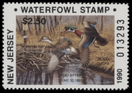 Scan of NJ7 1990 MNH VF
