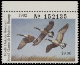 Scan of ND1 1982 MNH VF
 First of State