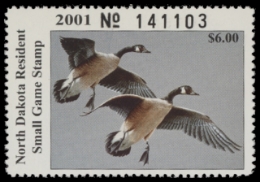 Scan of ND20 2001 MNH VF