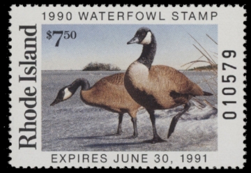 Picture of 1990 Rhode Island Duck Stamp MNH VF