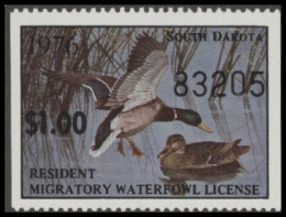 Scan of SD1 1976 MNH VF
 First of State