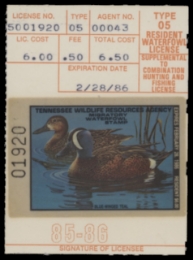 Scan of TN7 1985 MNH VF