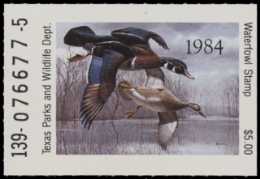 Scan of TX4 1984 MNH VF