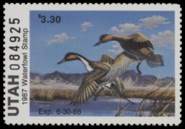 Scan of UT2 1987 MNH VF
