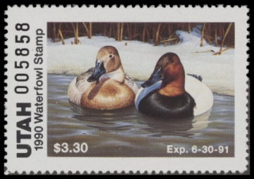 Picture of 1990 Utah Duck Stamp MNH VF