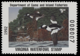 Scan of VA5 1992 MNH VF