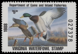 Scan of VA1 1988 MNH VF
 First of State