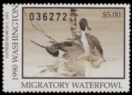 Scan of WA5 1990 MNH VF