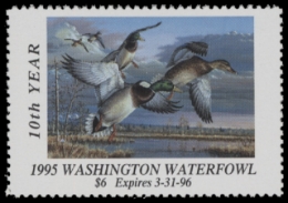 Scan of WA10 1995 MNH VF
