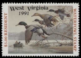 Scan of WV5 1991 MNH VF