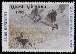 Scan of WV6 1992 MNH VF