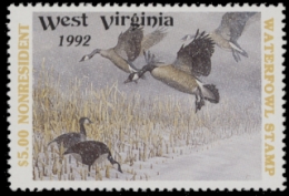 Scan of WV6 1992 MNH VF