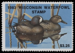 Picture of 1983 Wisconsin Duck Stamp MNH VF