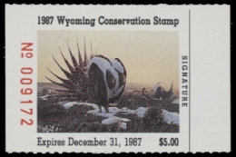 Scan of WY4 1987 MNH VF