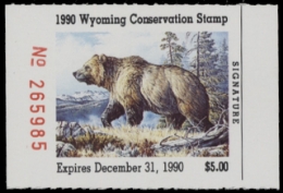 Scan of WY7 1990 MNH VF