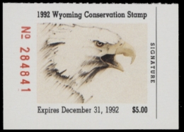 Scan of WY9 1992 MNH VF