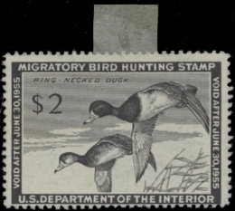 Scan of RW21 1954 MH Fine