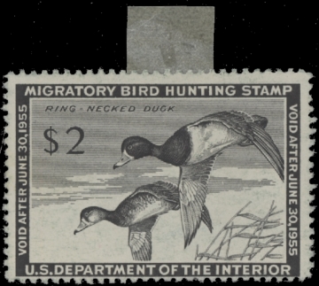 Scan of RW21 1954 MH Fine