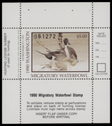 Scan of WA5 1990 MNH VF