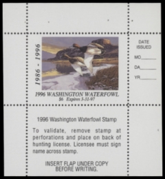 Scan of WA11 1996 MNH VF