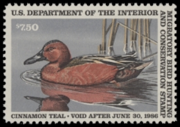 Scan of RW52 1985 MNH F-VF