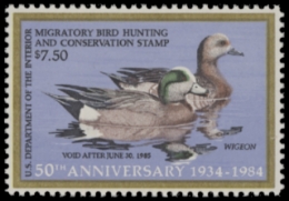 Scan of RW51 1984 MNH F-VF