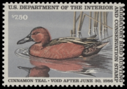Scan of RW52 1985 MNH F-VF
