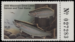 Picture of 2000 Wisconsin Great Lakes Salmon & Trout Stamp  MNH VF