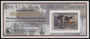 Picture of RW66A 1999 Duck Stamp  MNH F-VF