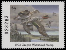 Scan of OR9 1992 MNH VF