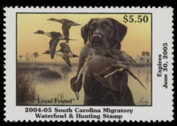 Picture of 2004 South Carolina Duck Stamp MNH VF